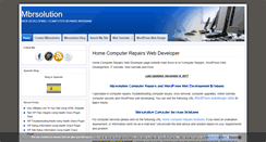 Desktop Screenshot of mbrsolution.com